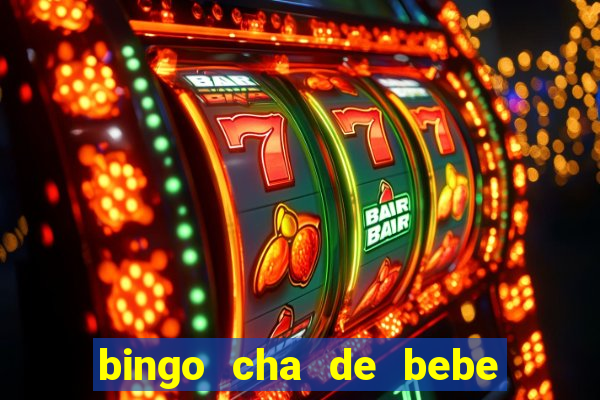 bingo cha de bebe cartelas para imprimir